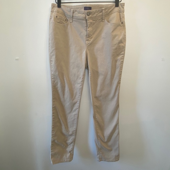 NYDJ Denim - Tan pair NYDJ Kahki pants